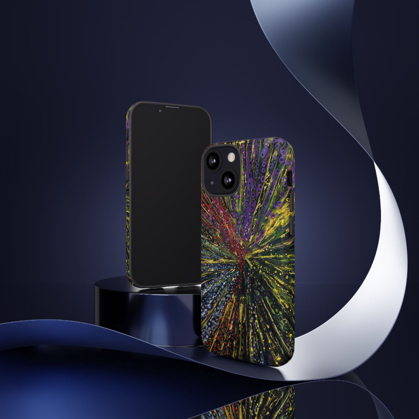 Stylish Abstract Phone Case for Trendsetters - The Last Dance Image