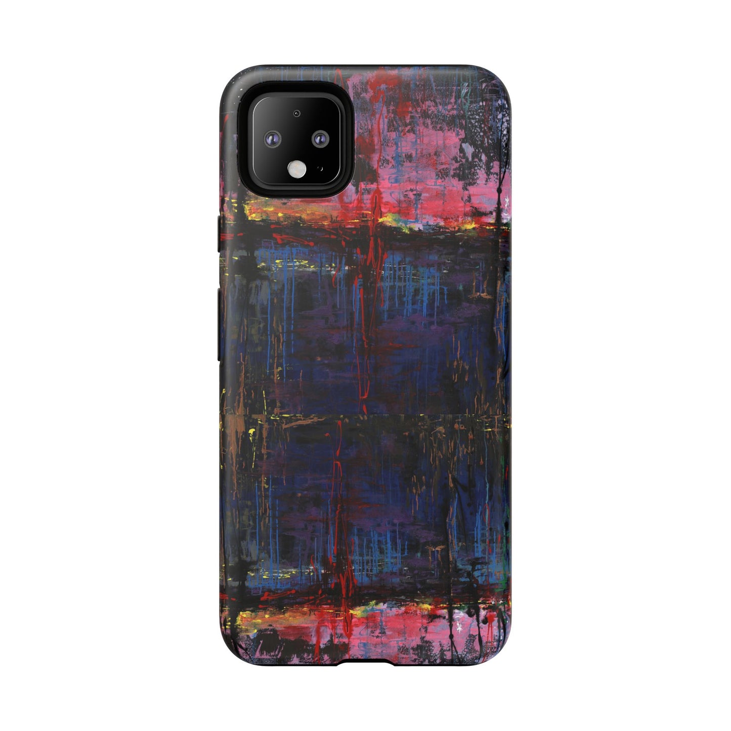 Artistic Tough Cases - Colorful Abstract Phone Case for Creative Souls- Illumination Image