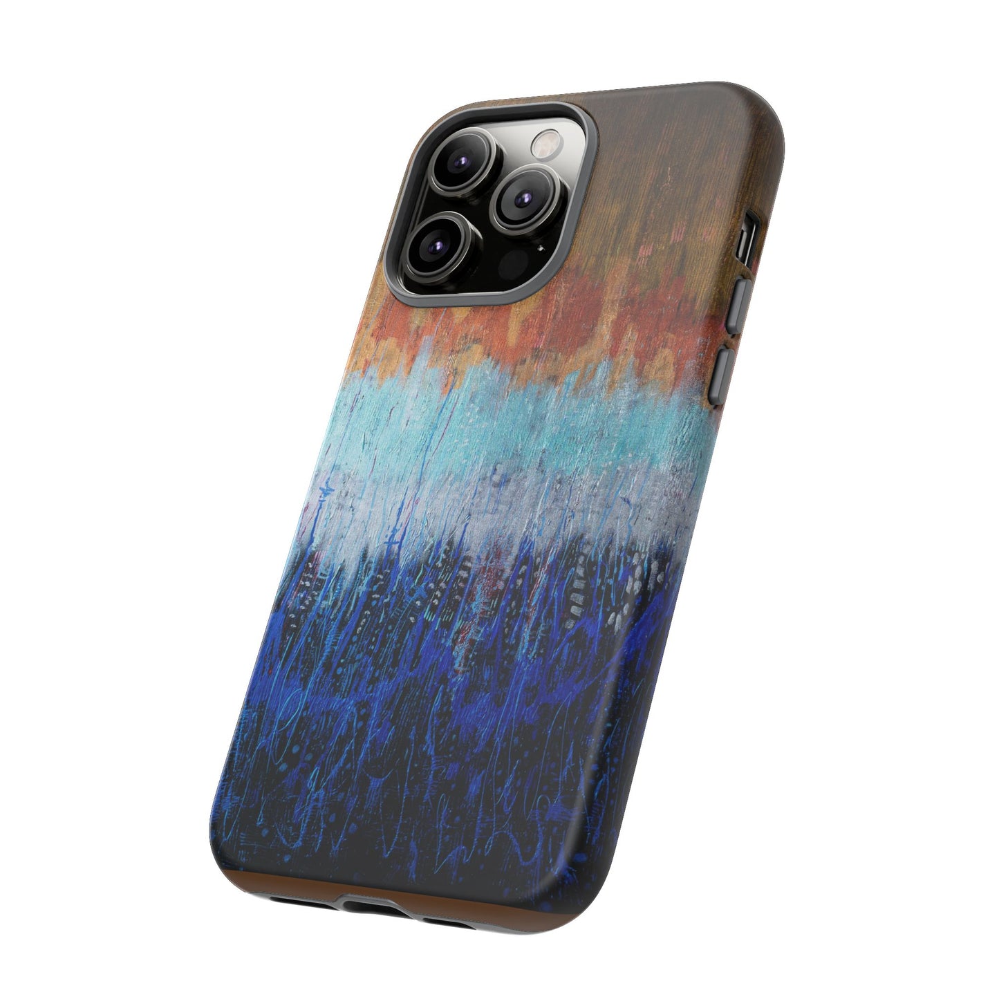 Artistic Tough iPhone Case - Colorful Abstract Design
