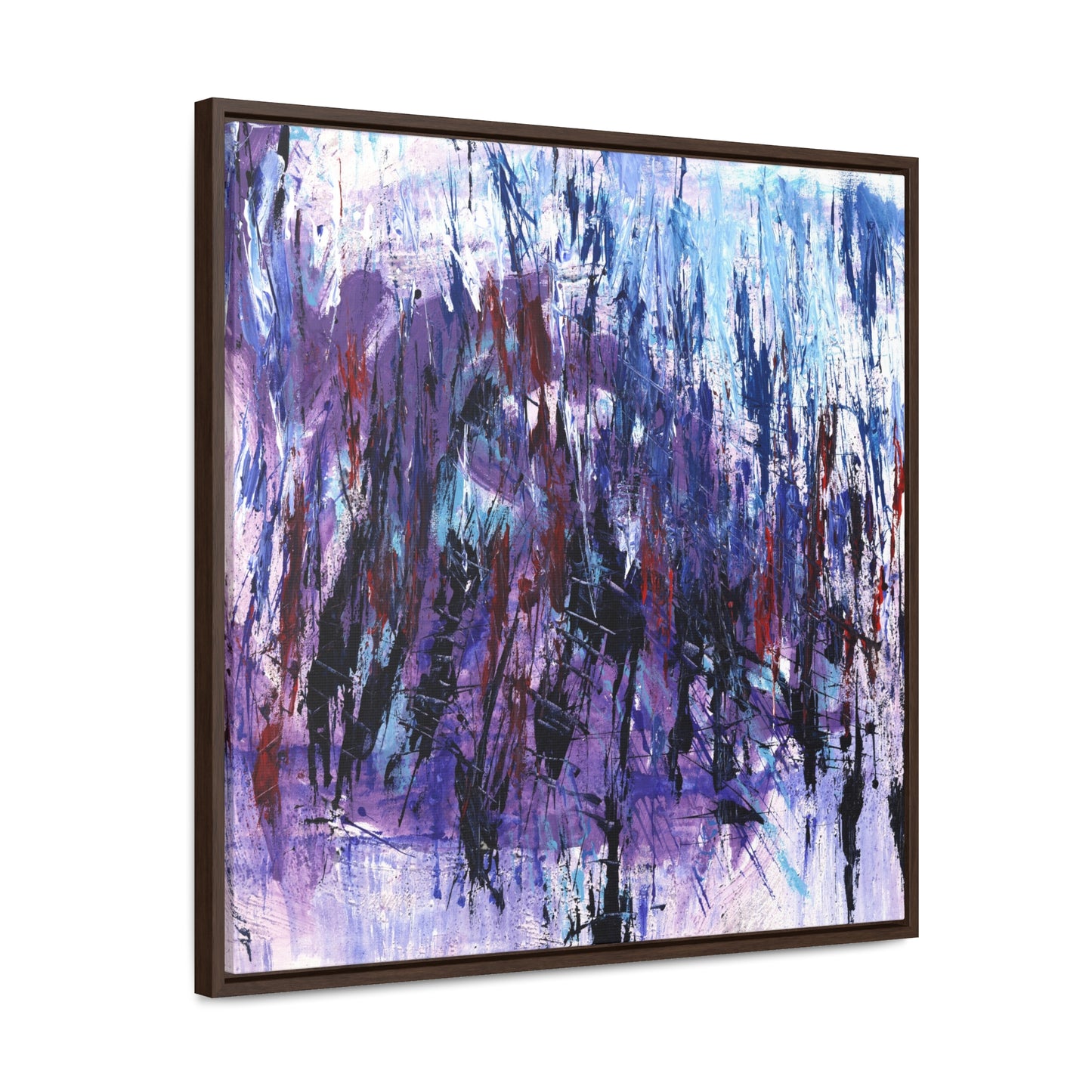 White Spring - Framed Canvas Print