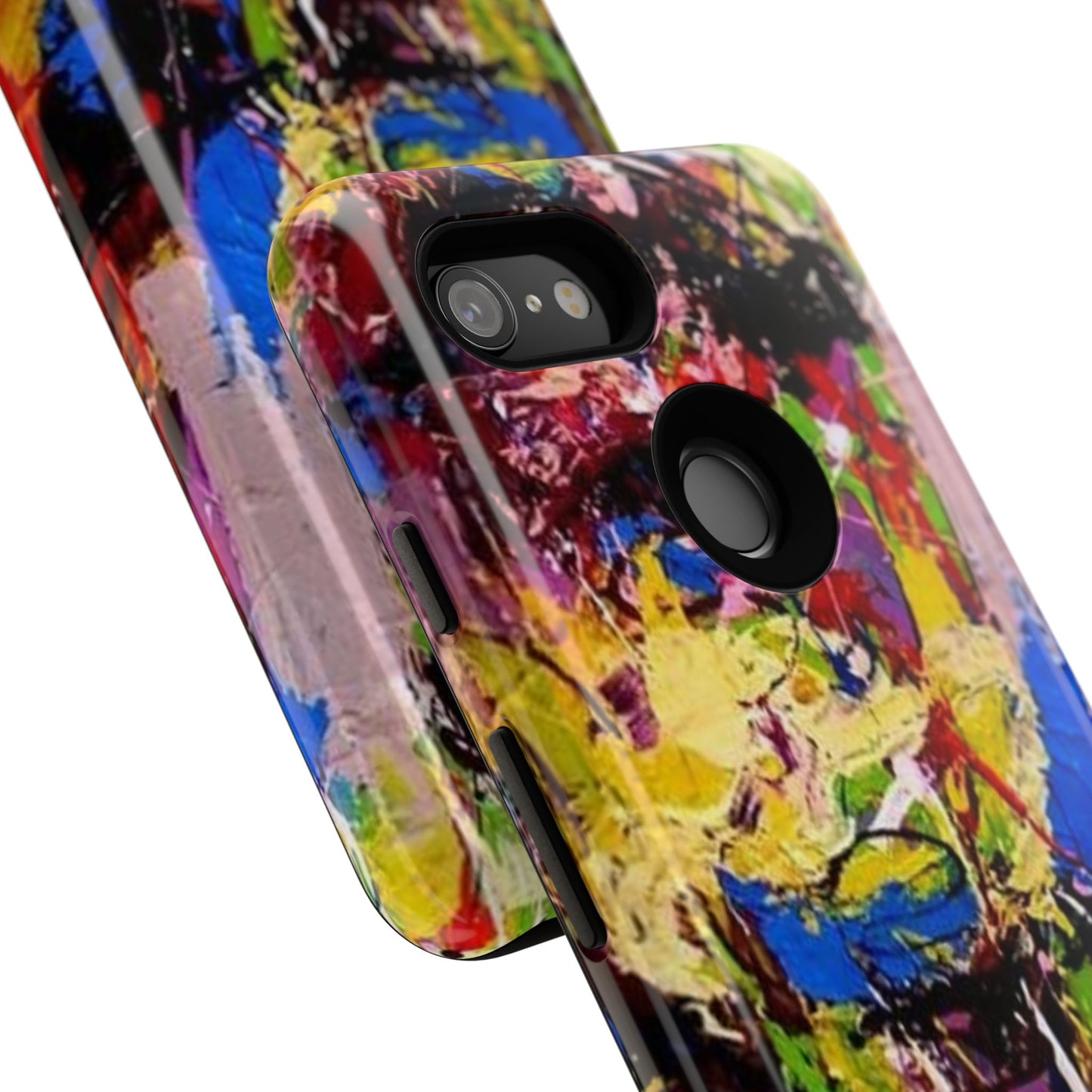 Vibrant Abstract Phone Case - Tough Cases for Bold Individuals