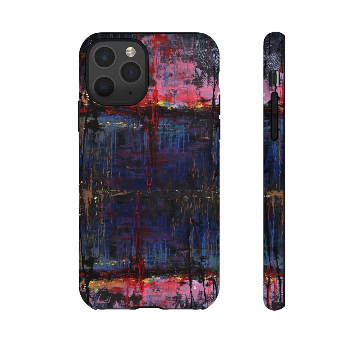 Artistic Tough Cases - Colorful Abstract Phone Case for Creative Souls- Illumination Image