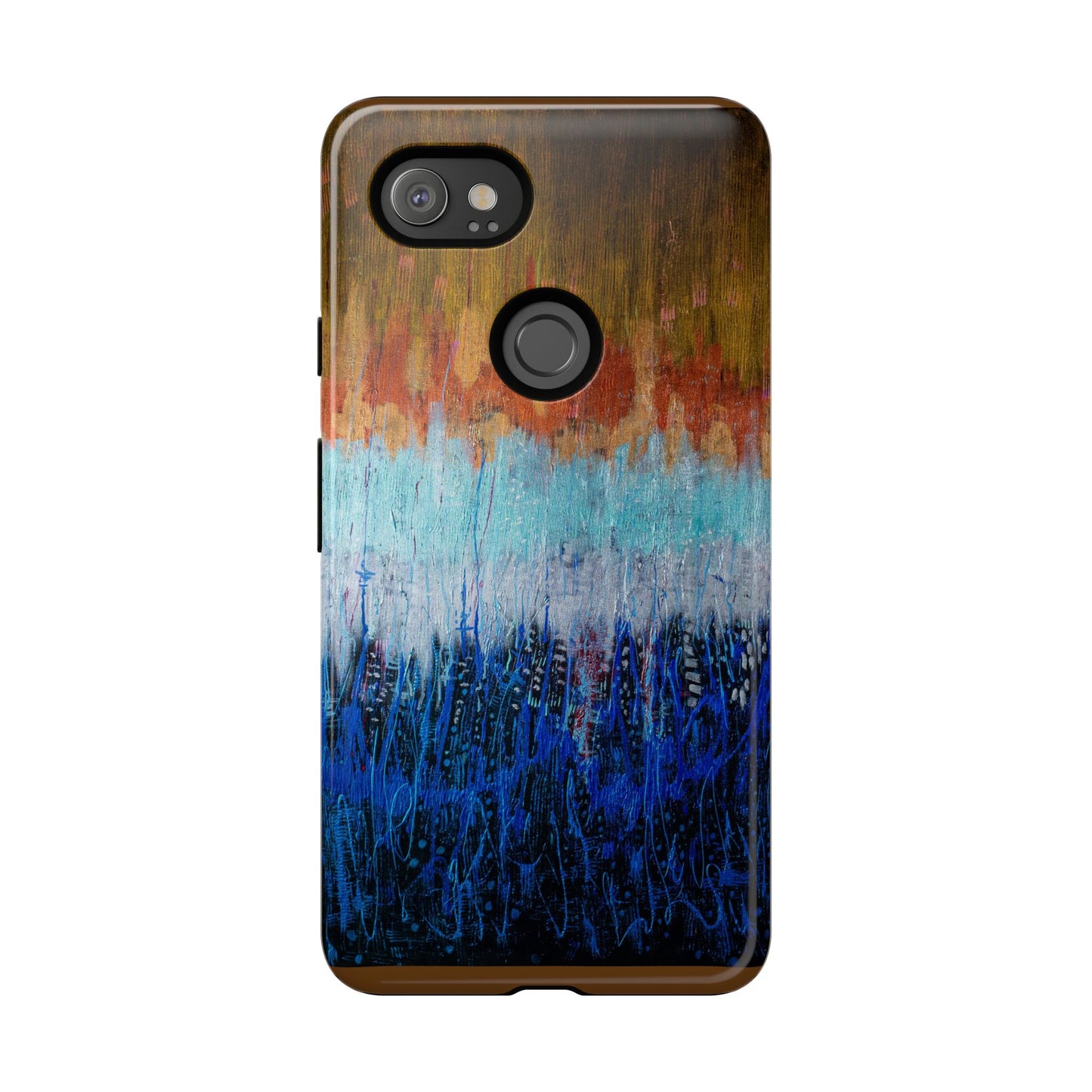 Artistic Tough iPhone Case - Colorful Abstract Design