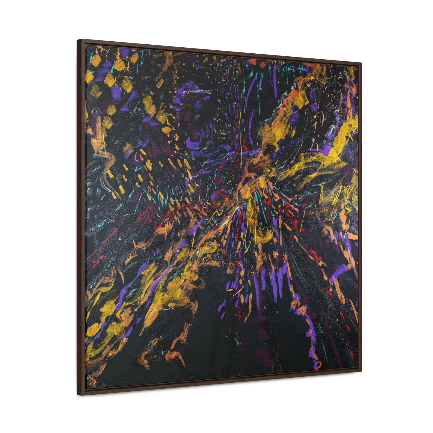 Brilliance of Spring - Framed Canvas Print
