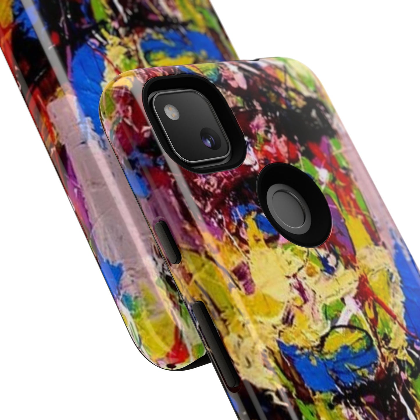 Vibrant Abstract Phone Case - Tough Cases for Bold Individuals