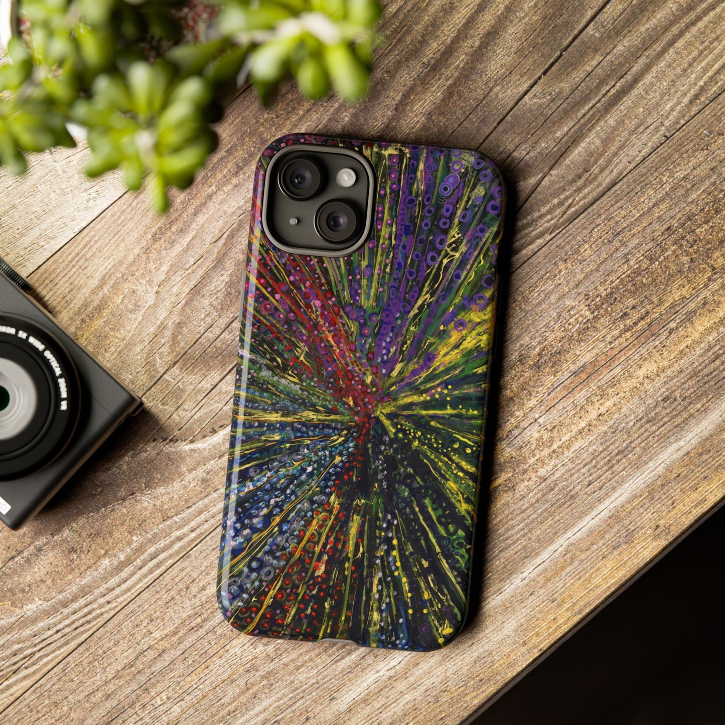 Stylish Abstract Phone Case for Trendsetters - The Last Dance Image