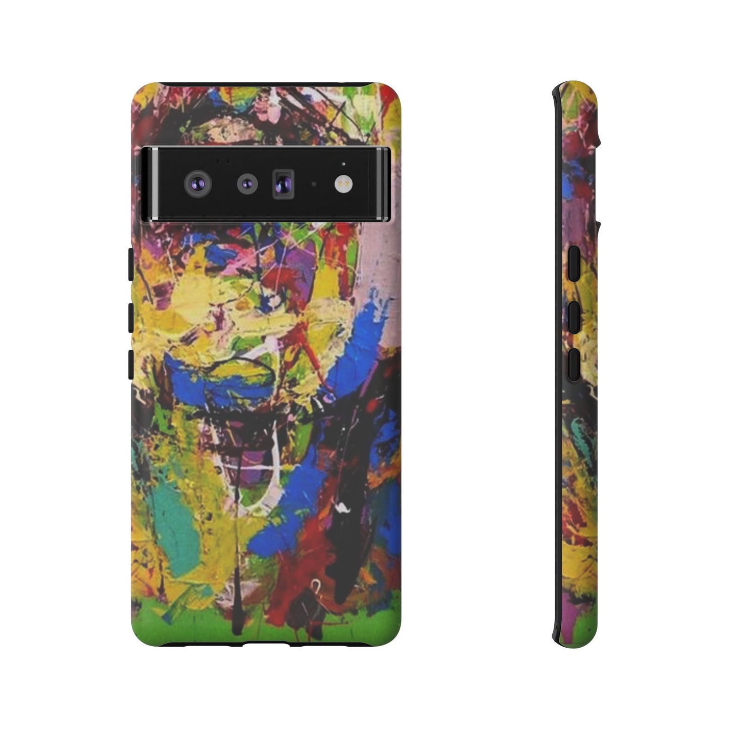 Vibrant Abstract Phone Case - Tough Cases for Bold Individuals