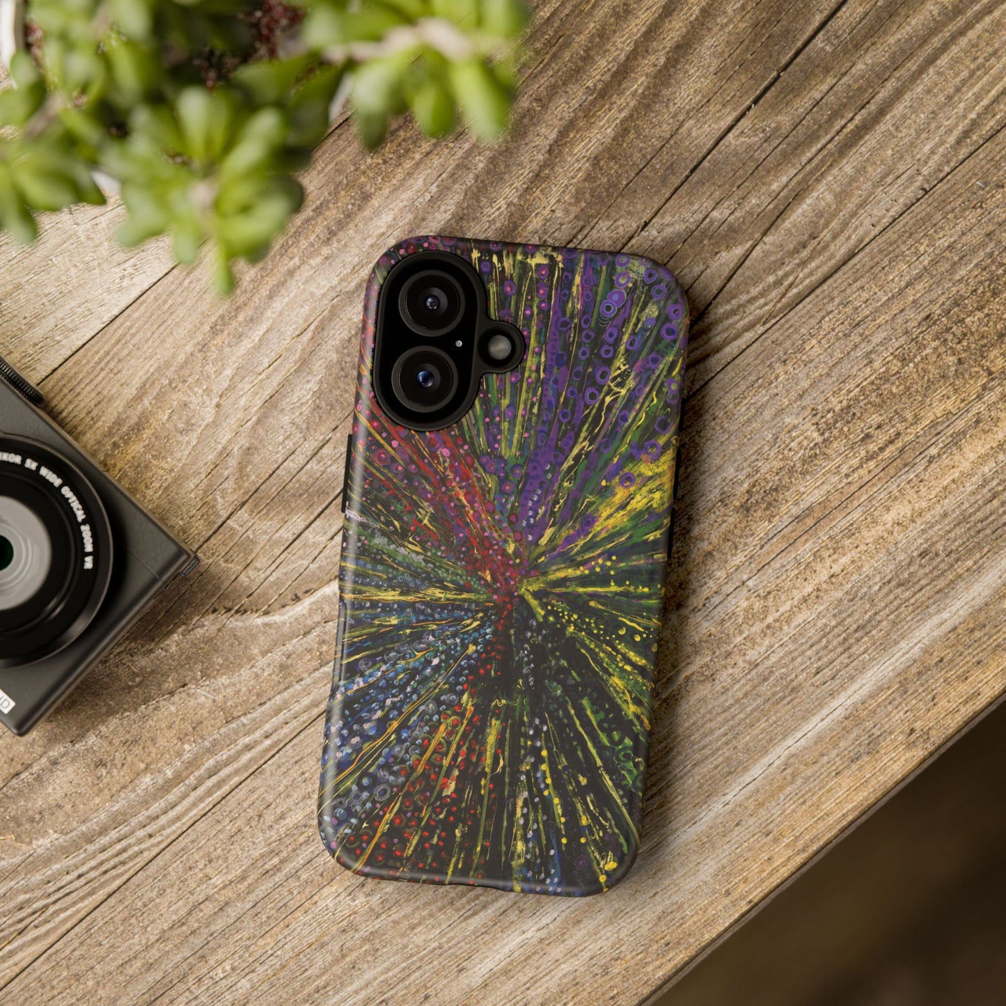 Stylish Abstract Phone Case for Trendsetters - The Last Dance Image
