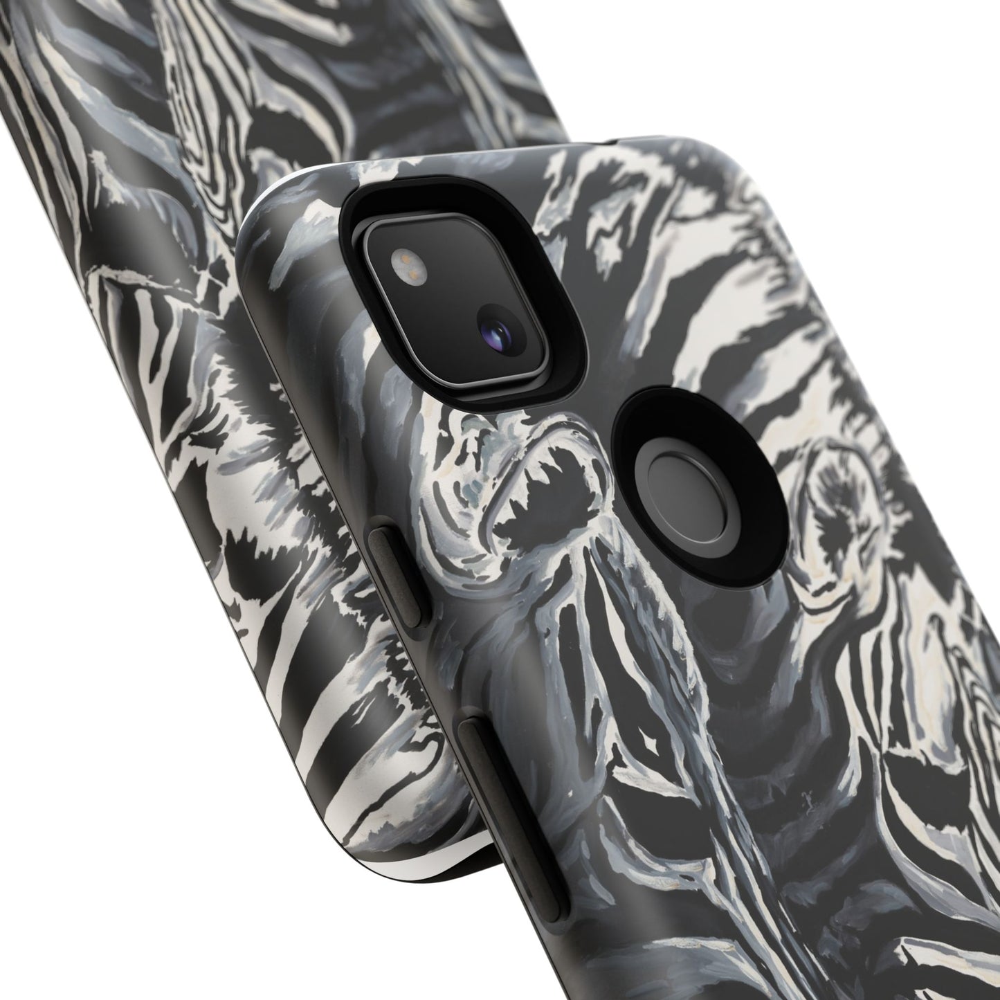 Artistic Zebra Print Phone Case -Tough Cases- Baby Zebras Image