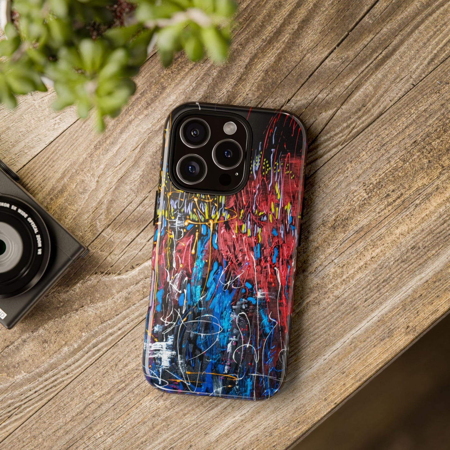 Vibrant Tough Case-Passion of Life Image- Artistic Phone Cover for Bold Personalities