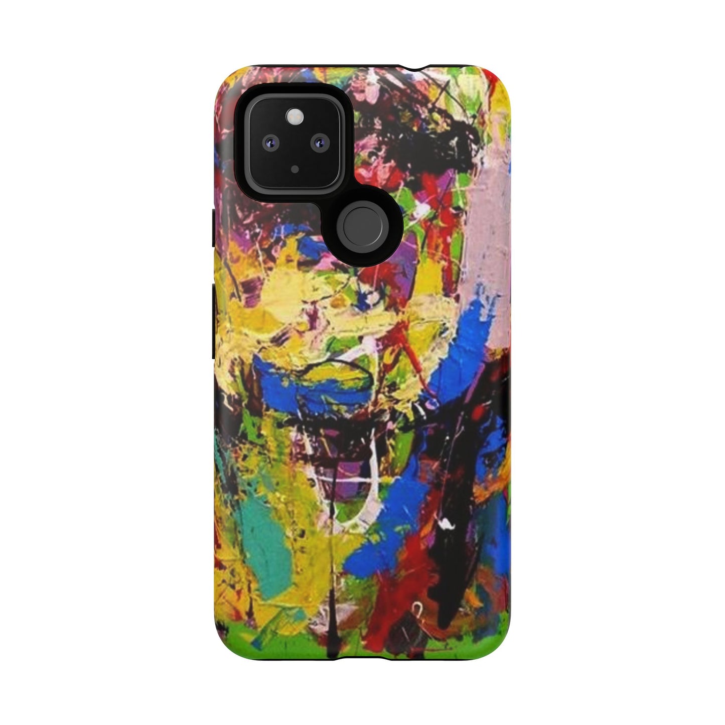 Vibrant Abstract Phone Case - Tough Cases for Bold Individuals