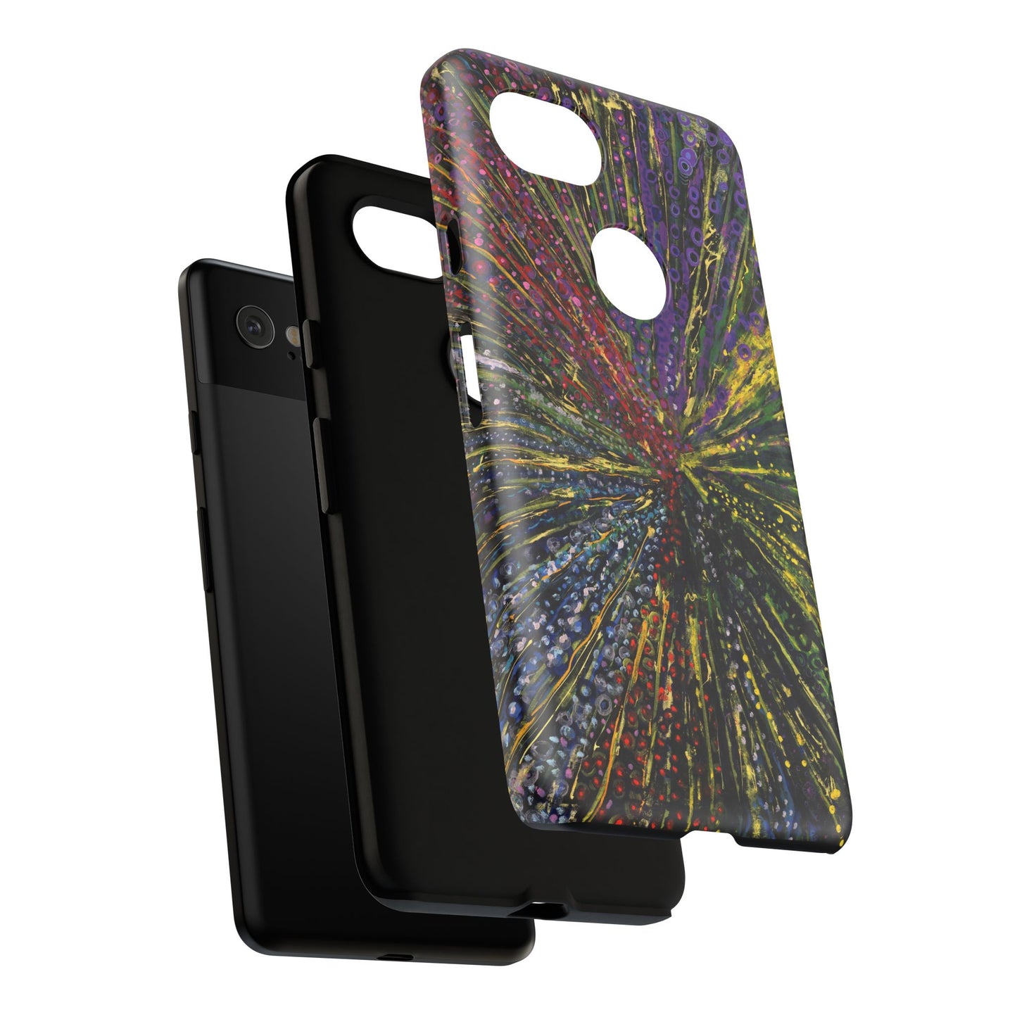 Stylish Abstract Phone Case for Trendsetters - The Last Dance Image