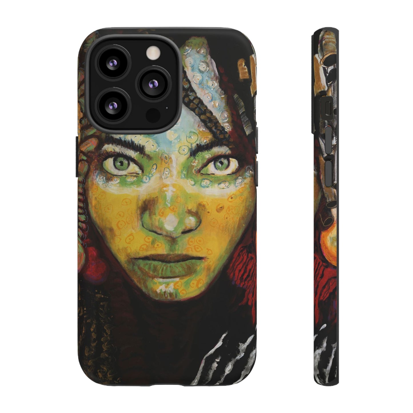 Artistic Tough Case - Unique Design for Bold Personalities- From Africa to America the Sisters Image