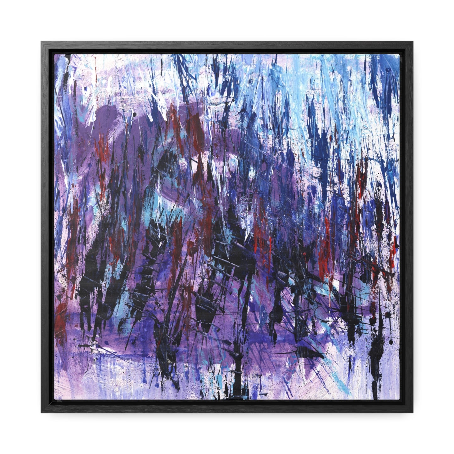 White Spring - Framed Canvas Print