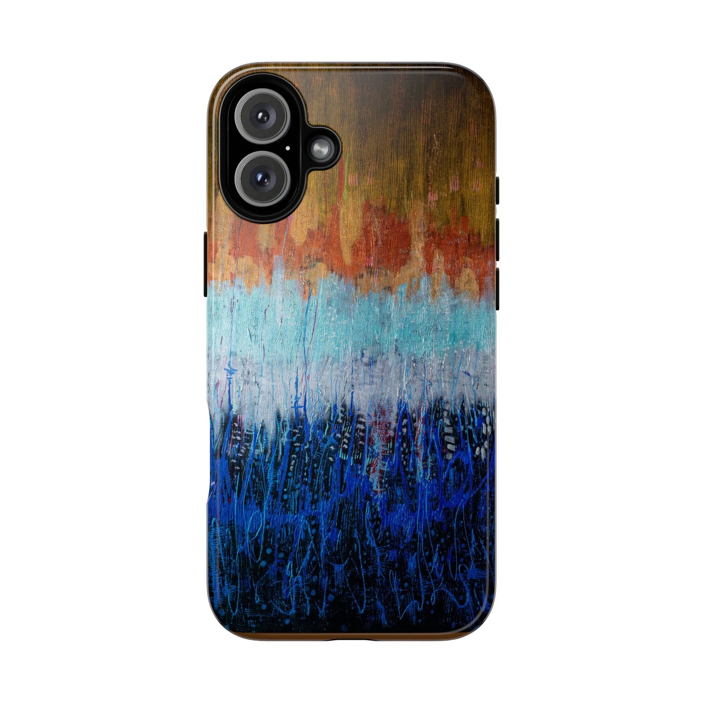 Artistic Tough iPhone Case - Colorful Abstract Design
