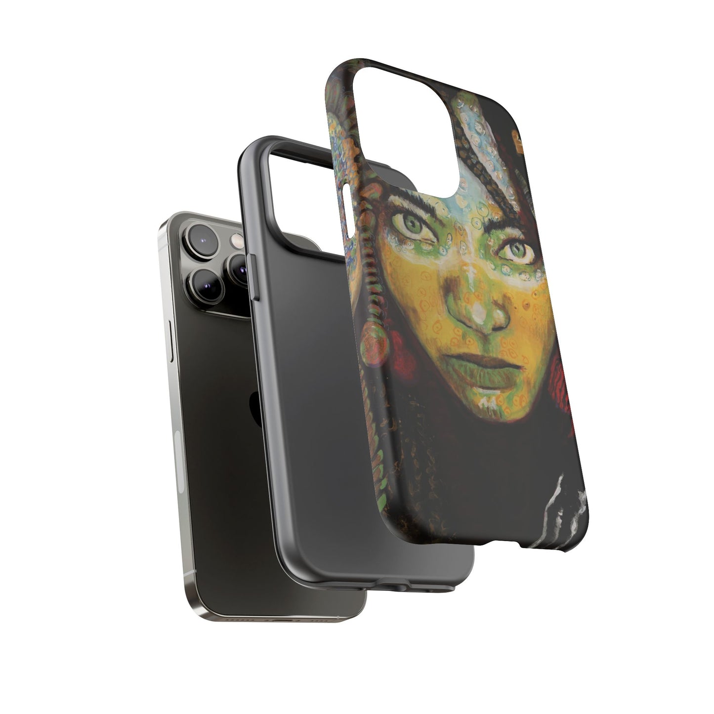 Artistic Tough Case - Unique Design for Bold Personalities- From Africa to America the Sisters Image