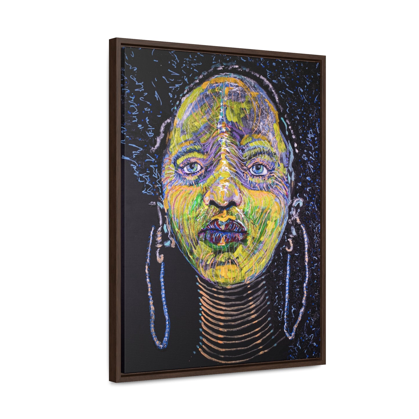Native Daughter - Framed Canvas Print