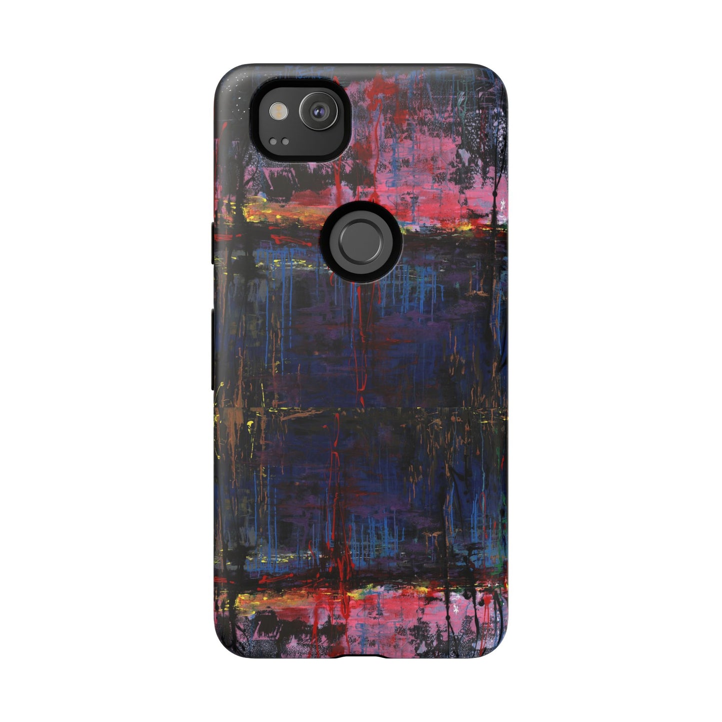 Artistic Tough Cases - Colorful Abstract Phone Case for Creative Souls- Illumination Image
