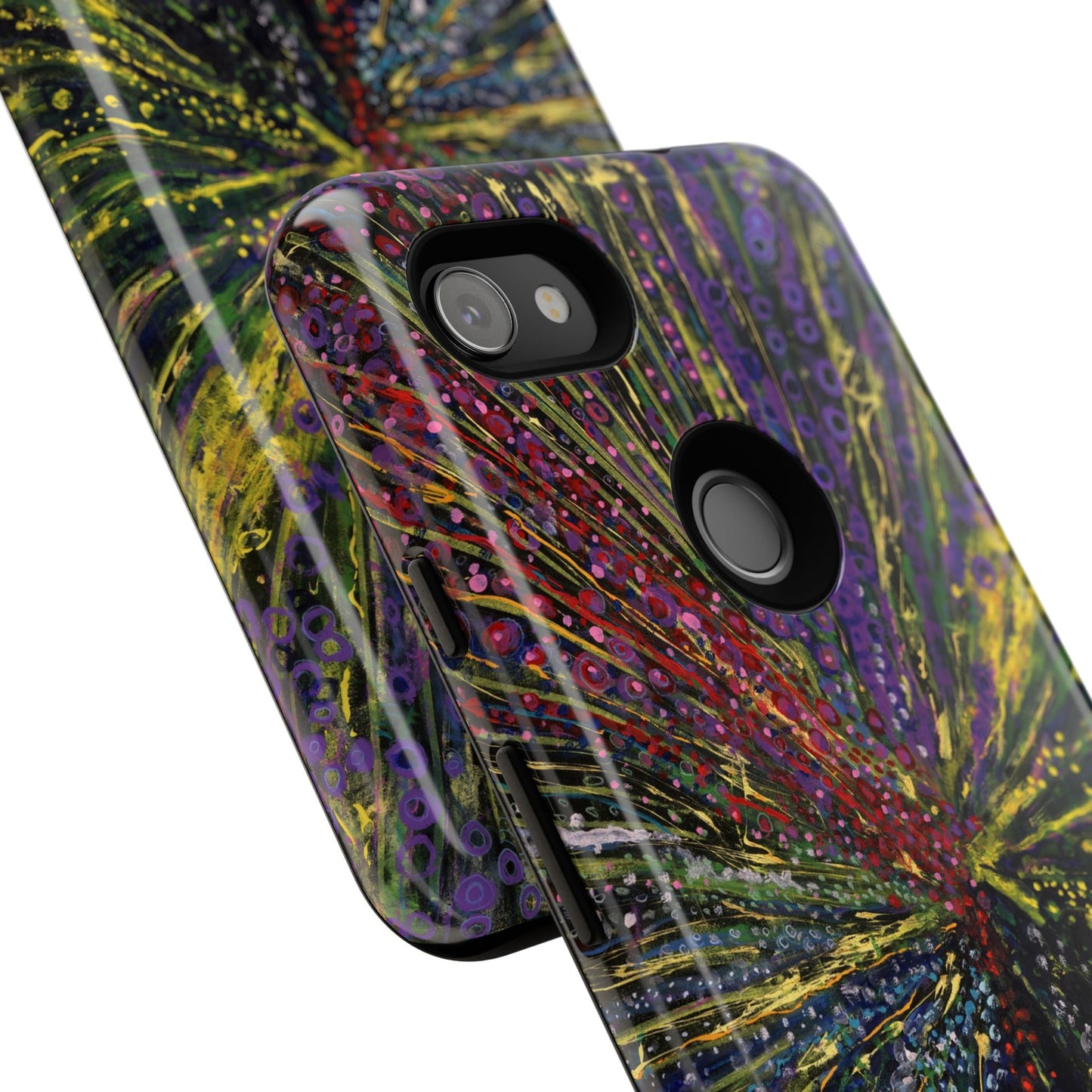 Stylish Abstract Phone Case for Trendsetters - The Last Dance Image