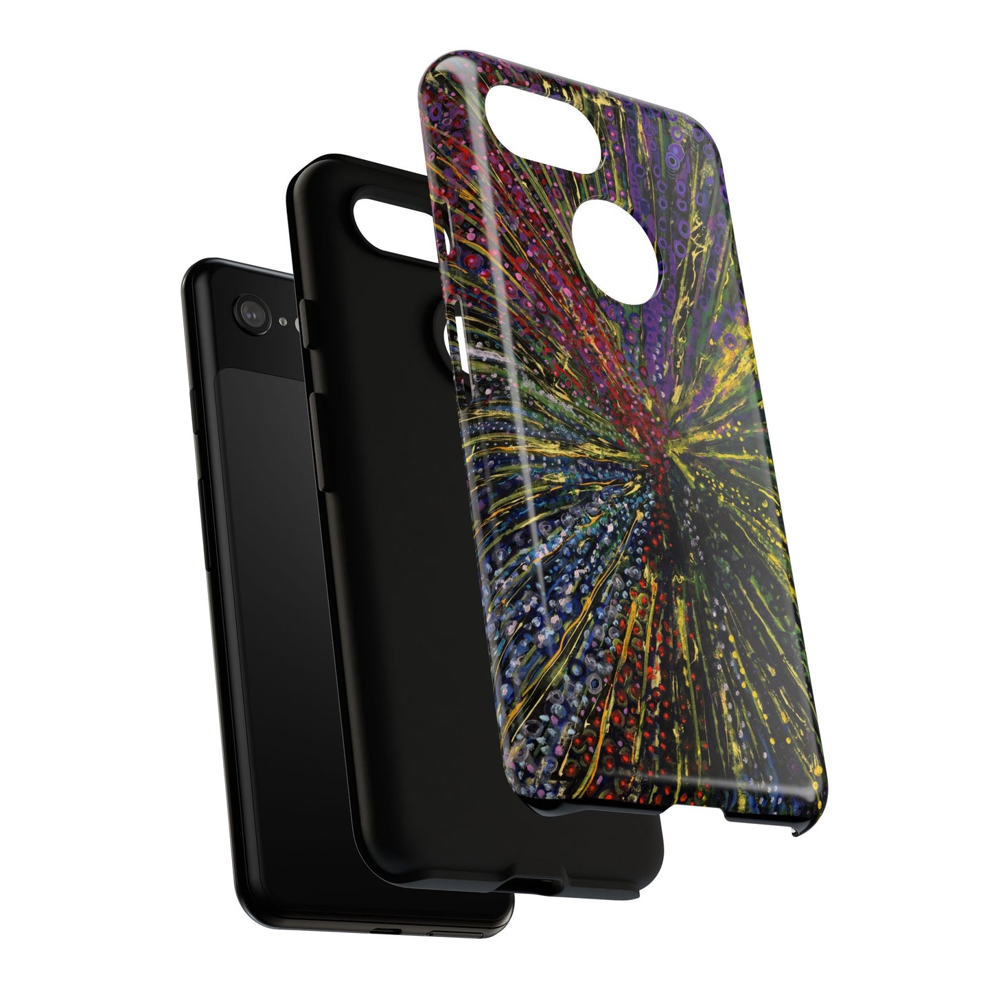 Stylish Abstract Phone Case for Trendsetters - The Last Dance Image