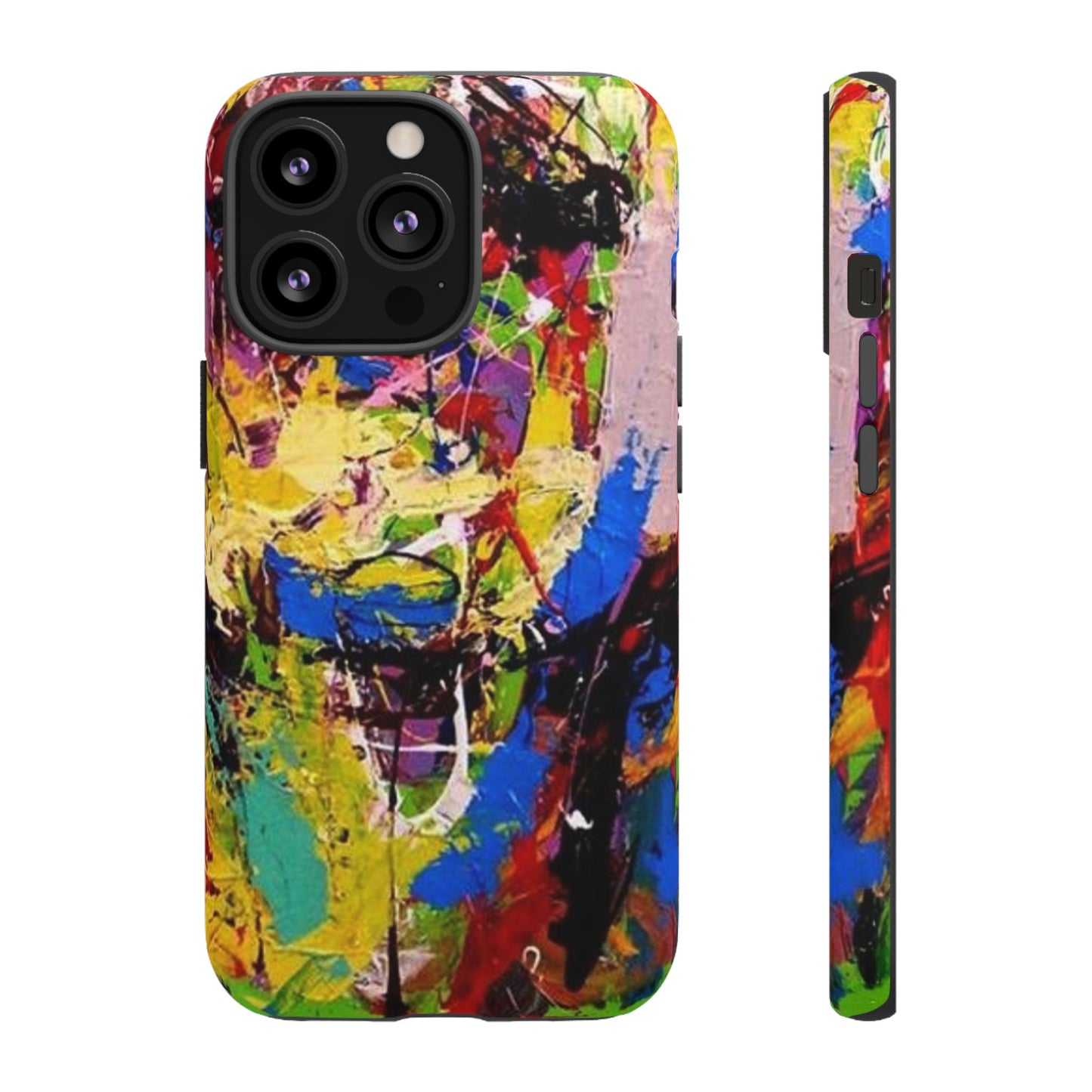 Vibrant Abstract Phone Case - Tough Cases for Bold Individuals