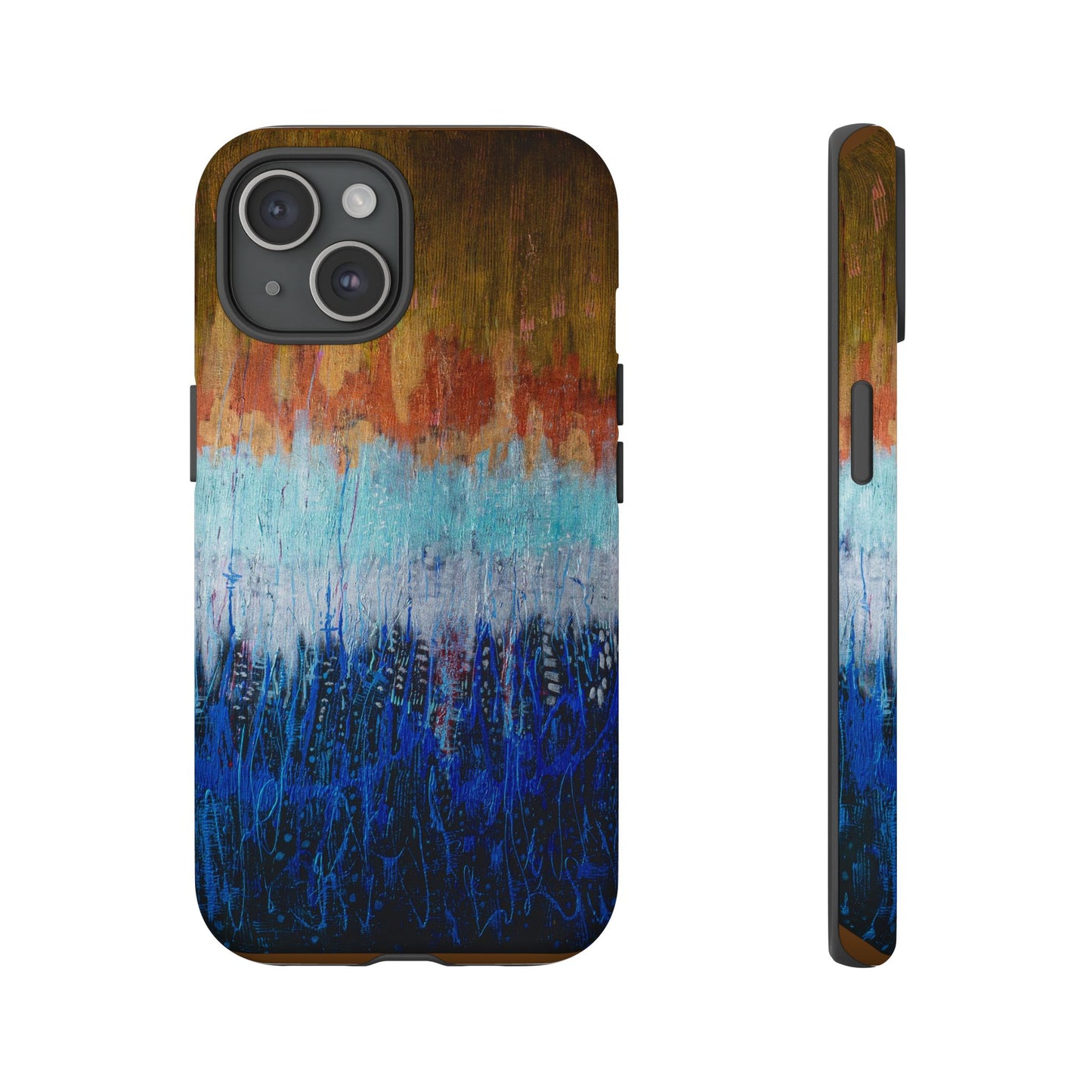 Artistic Tough iPhone Case - Colorful Abstract Design
