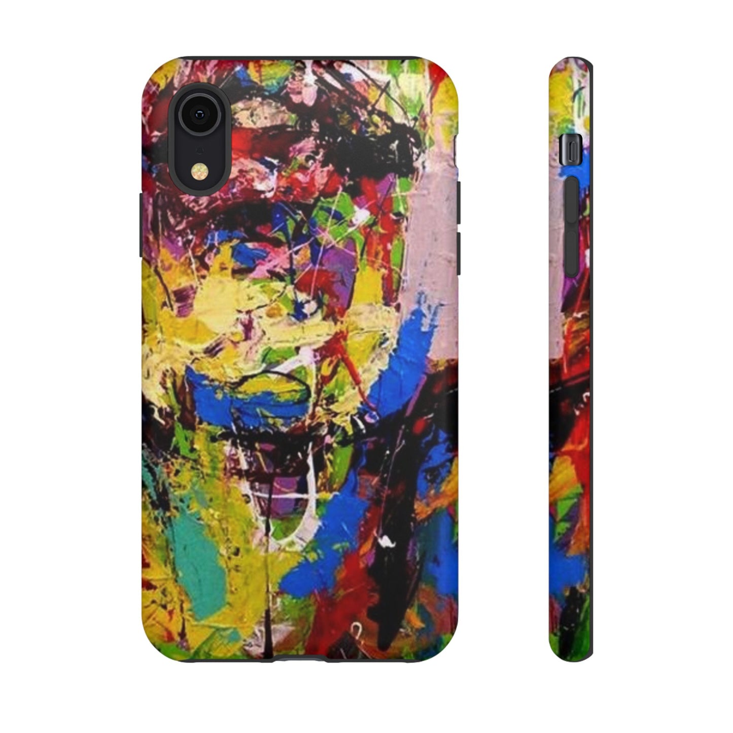 Vibrant Abstract Phone Case - Tough Cases for Bold Individuals