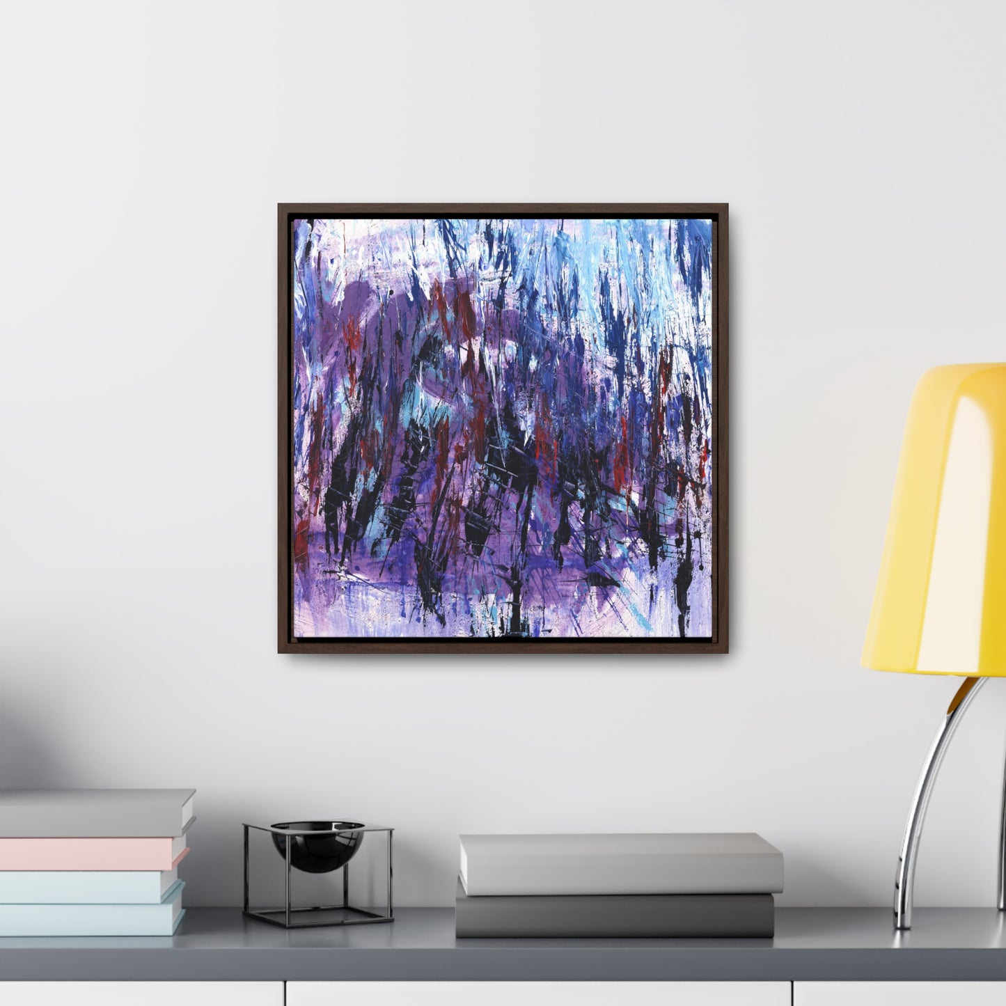 White Spring - Framed Canvas Print