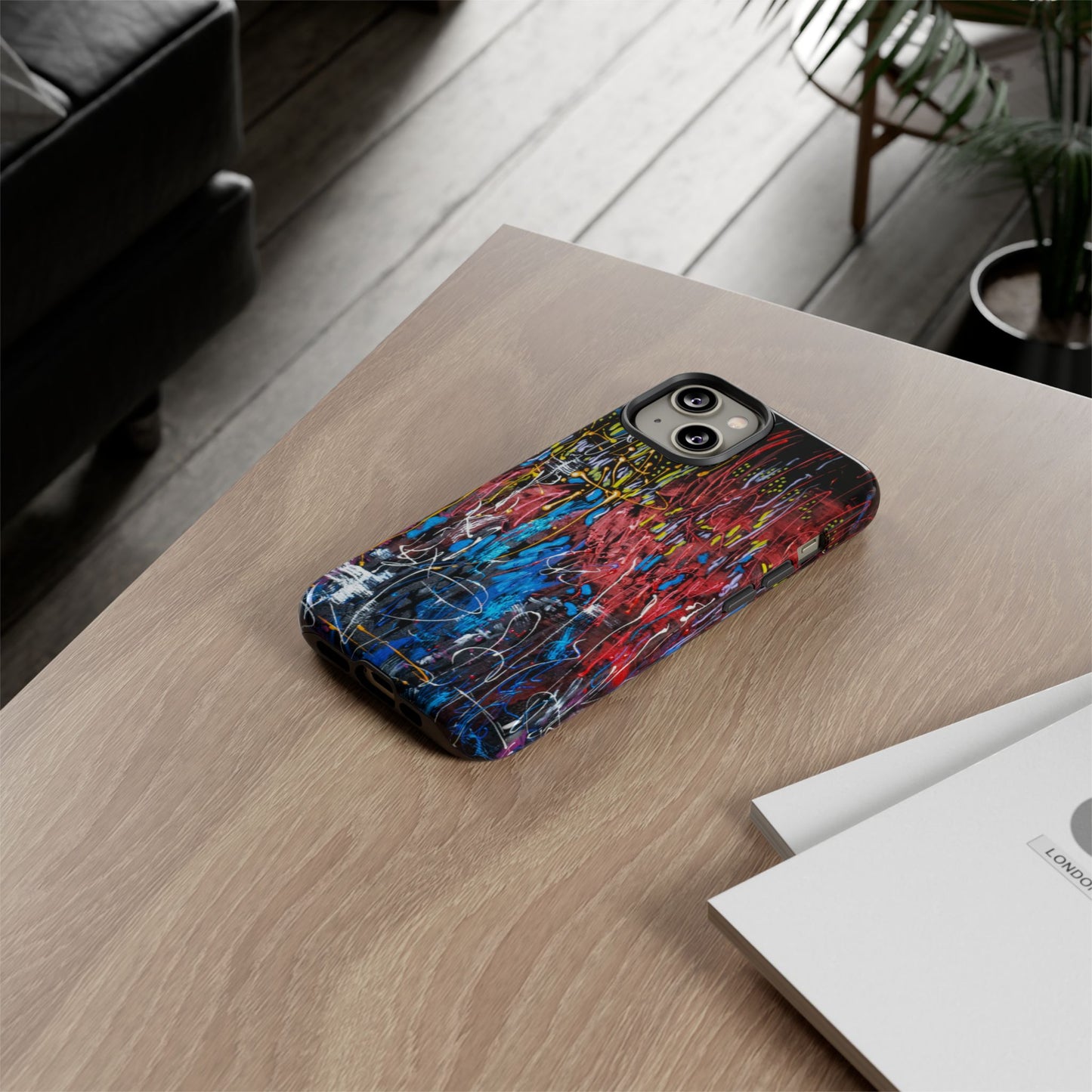Vibrant Tough Case-Passion of Life Image- Artistic Phone Cover for Bold Personalities