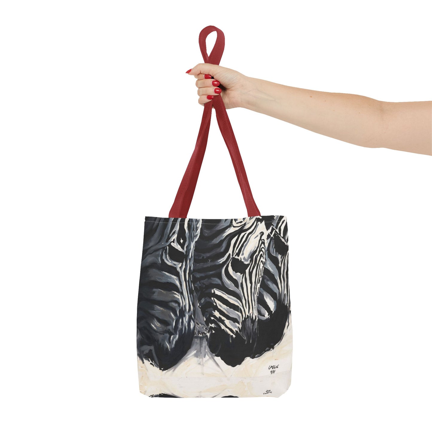 The Baby Zebras Image- Tote Bag