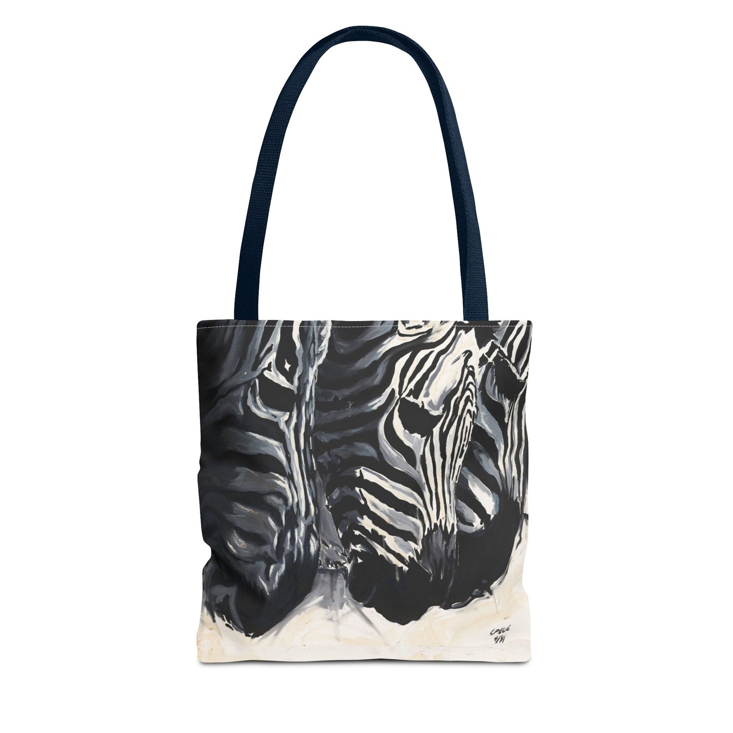 The Baby Zebras Image- Tote Bag
