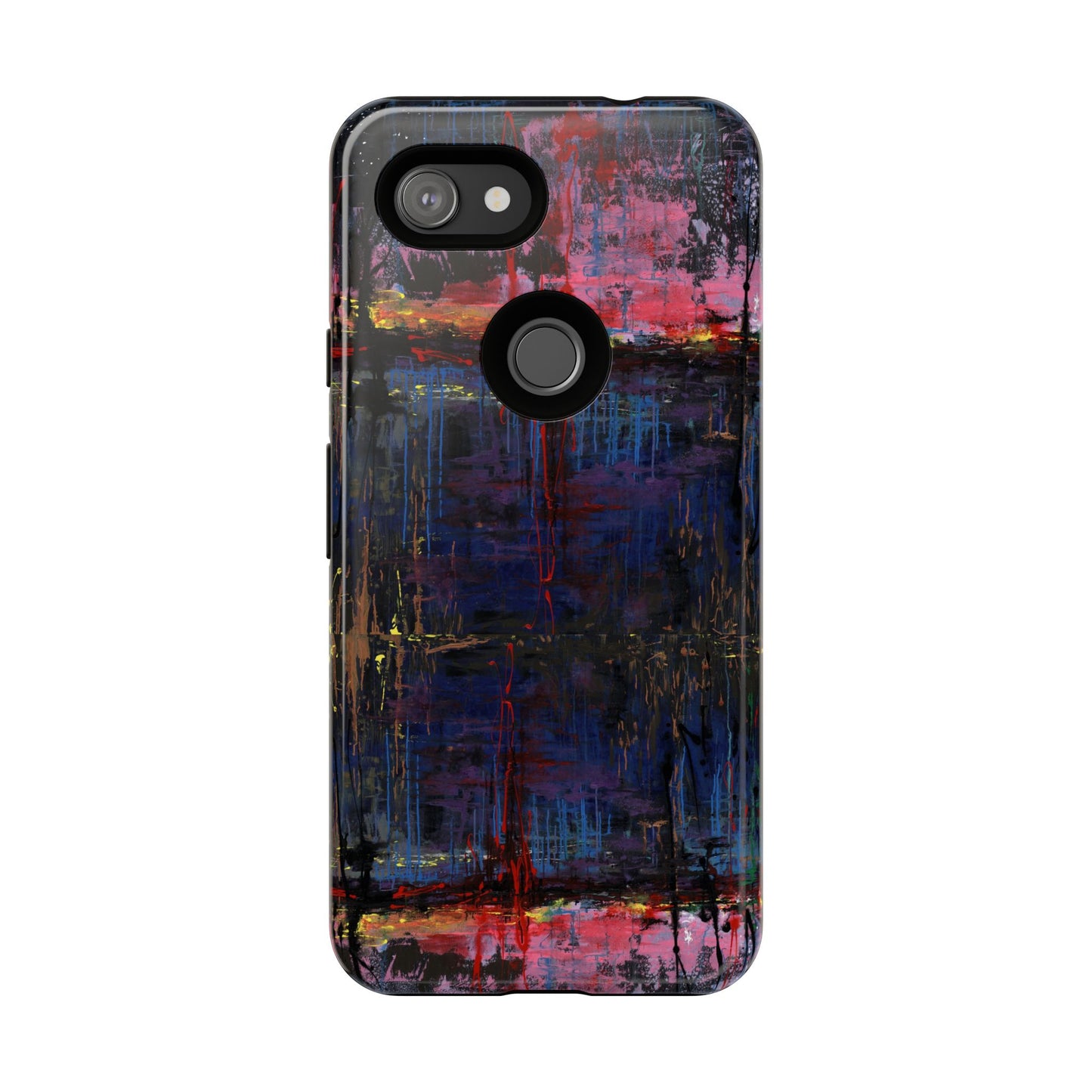 Artistic Tough Cases - Colorful Abstract Phone Case for Creative Souls- Illumination Image