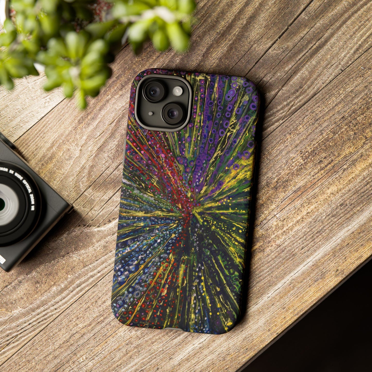 Stylish Abstract Phone Case for Trendsetters - The Last Dance Image