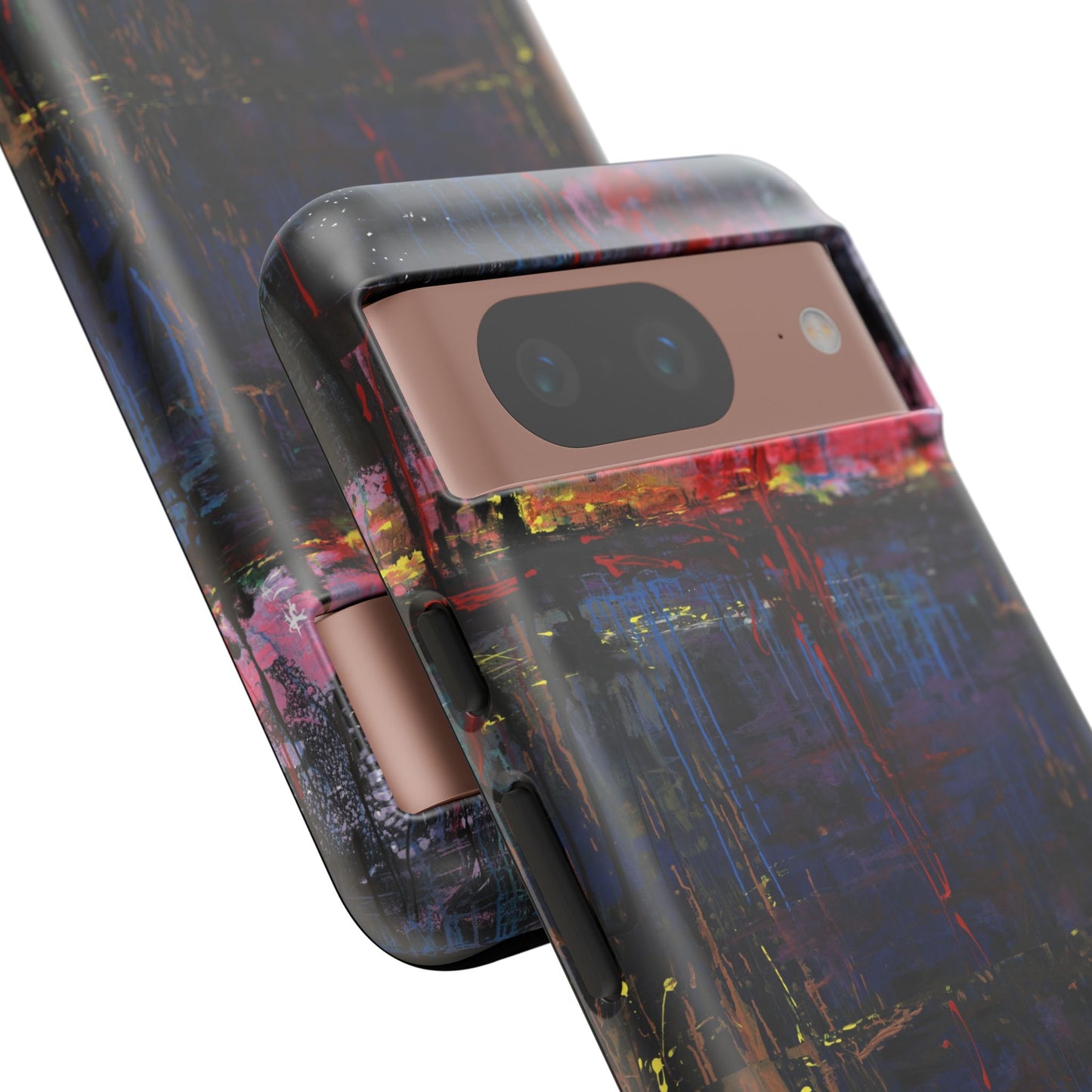 Artistic Tough Cases - Colorful Abstract Phone Case for Creative Souls- Illumination Image
