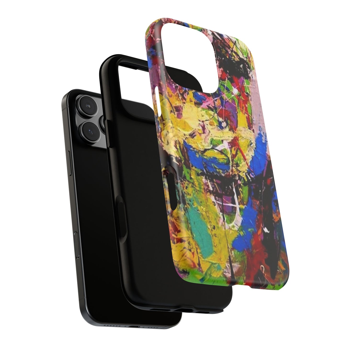 Vibrant Abstract Phone Case - Tough Cases for Bold Individuals