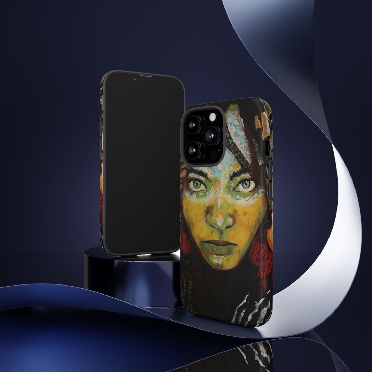 Artistic Tough Case - Unique Design for Bold Personalities- From Africa to America the Sisters Image