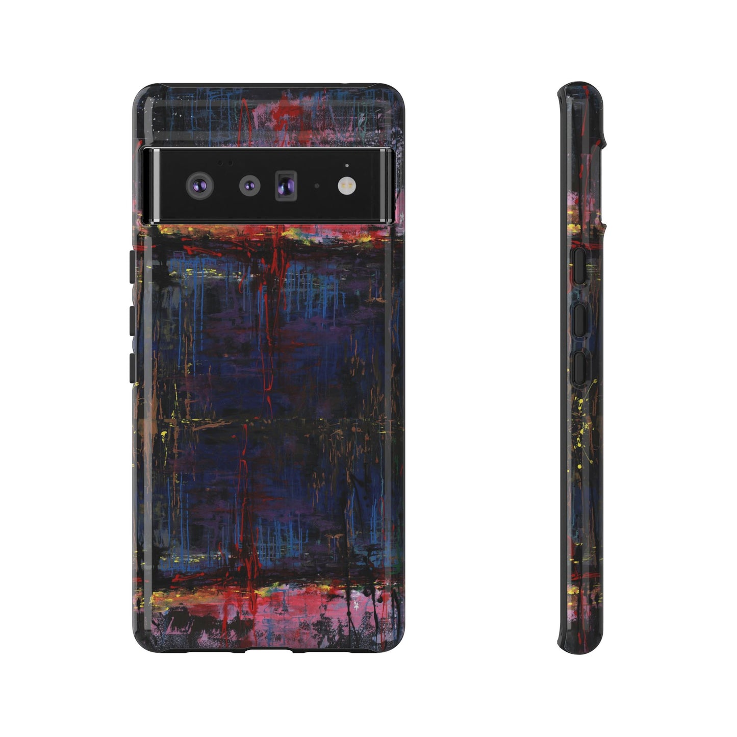 Artistic Tough Cases - Colorful Abstract Phone Case for Creative Souls- Illumination Image