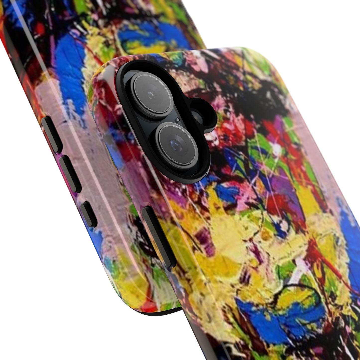 Vibrant Abstract Phone Case - Tough Cases for Bold Individuals