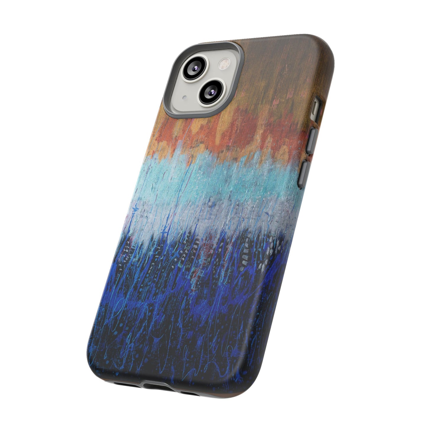Artistic Tough iPhone Case - Colorful Abstract Design