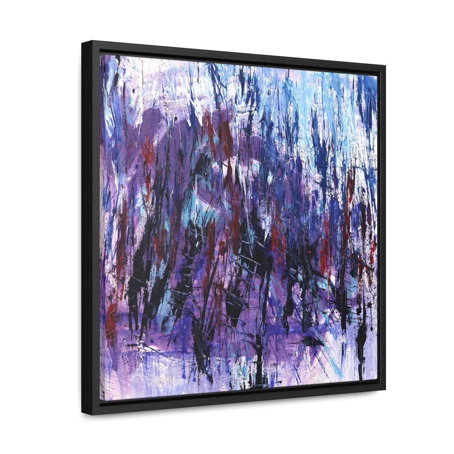 White Spring - Framed Canvas Print