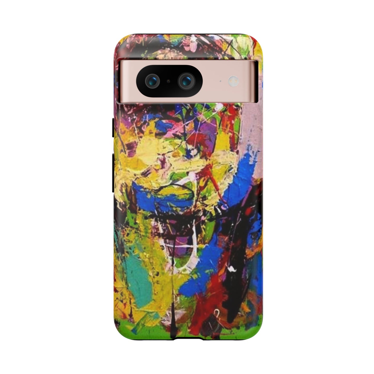 Vibrant Abstract Phone Case - Tough Cases for Bold Individuals