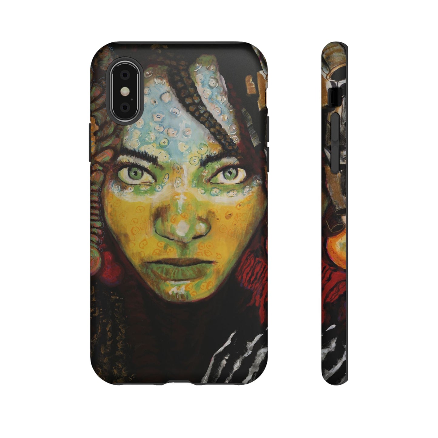 Artistic Tough Case - Unique Design for Bold Personalities- From Africa to America the Sisters Image