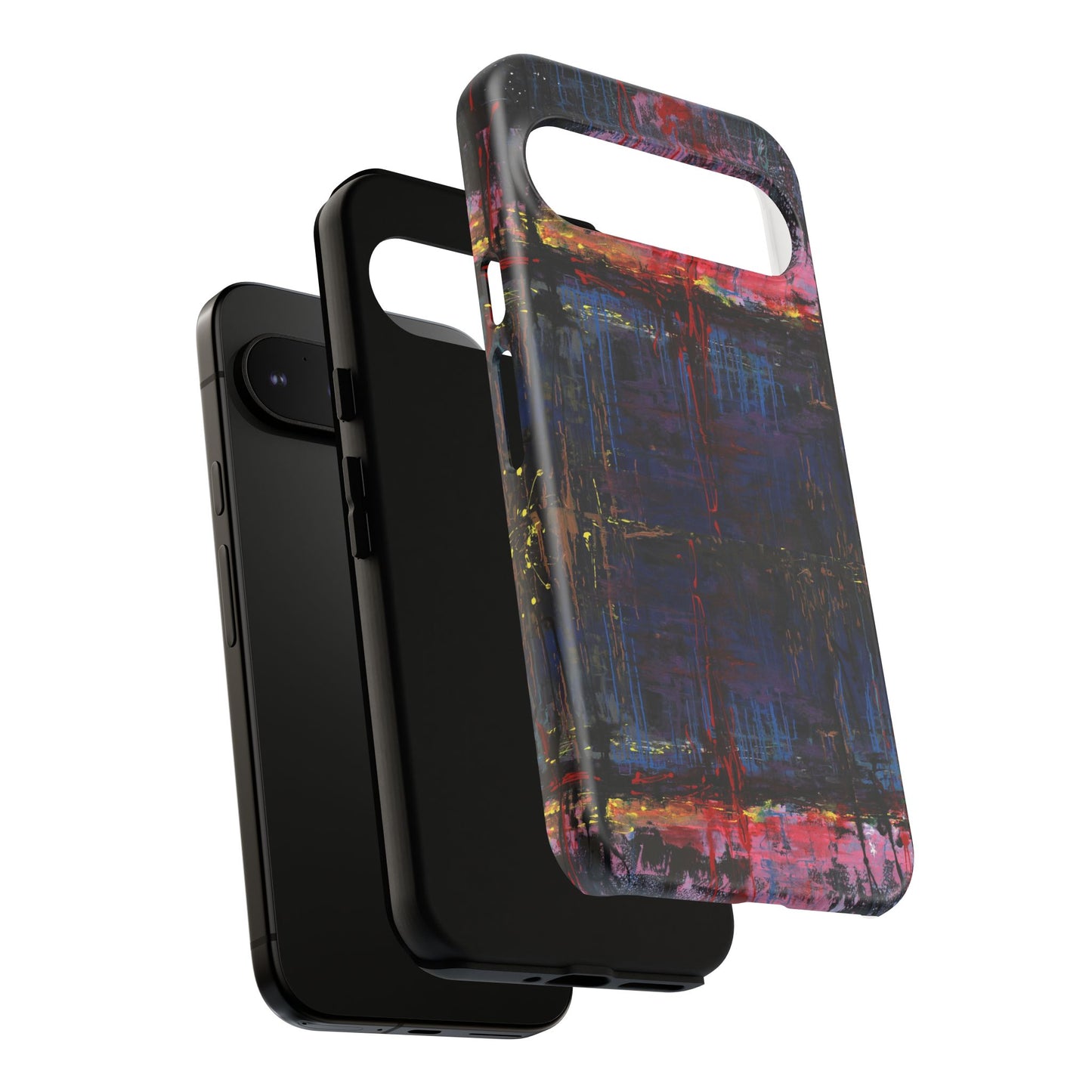 Artistic Tough Cases - Colorful Abstract Phone Case for Creative Souls- Illumination Image
