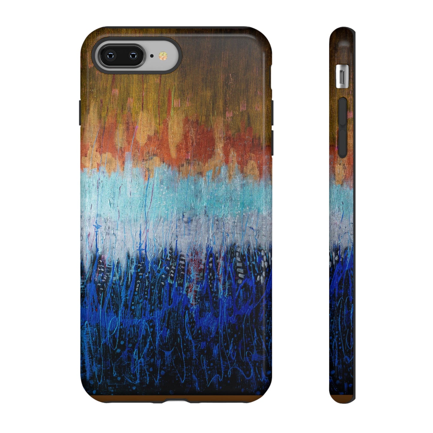 Artistic Tough iPhone Case - Colorful Abstract Design