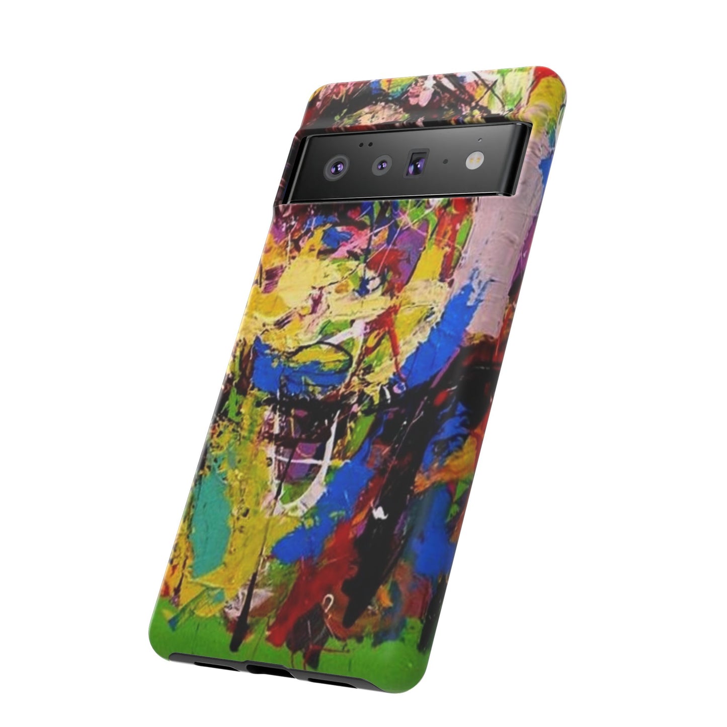 Vibrant Abstract Phone Case - Tough Cases for Bold Individuals