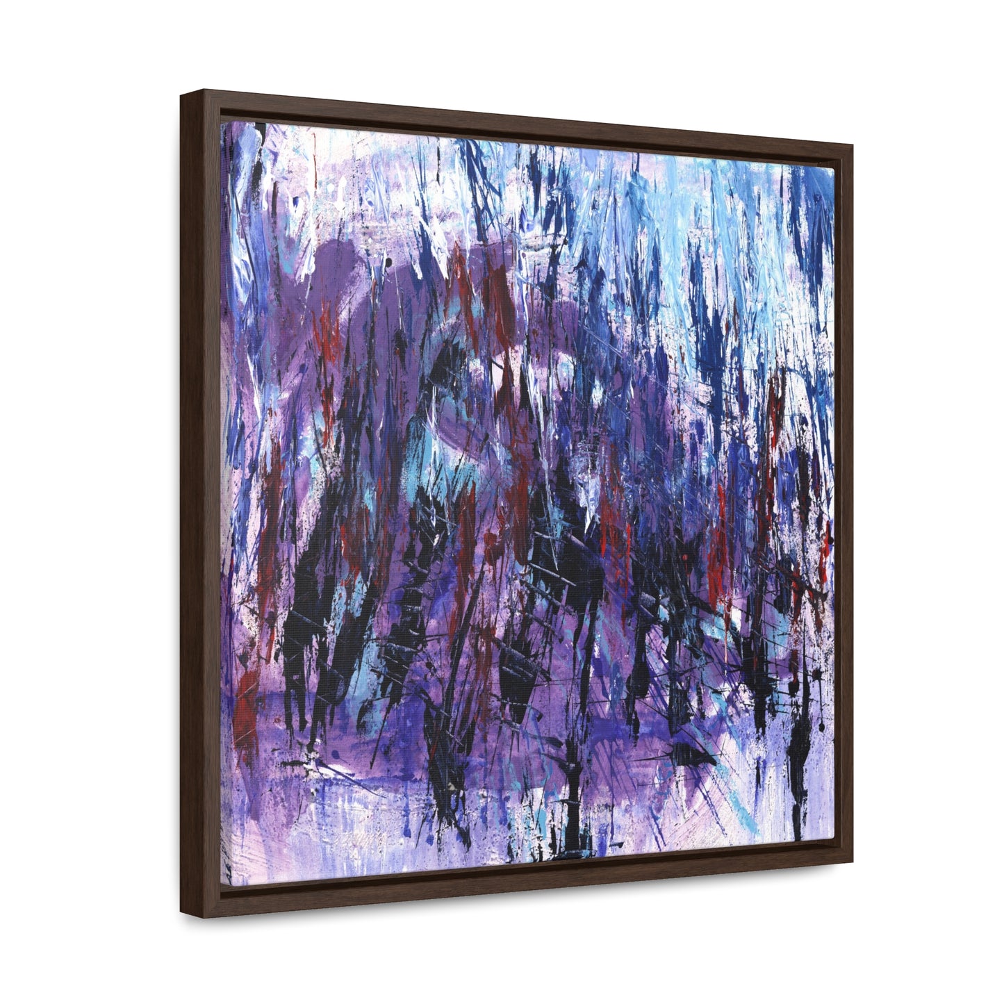 White Spring - Framed Canvas Print