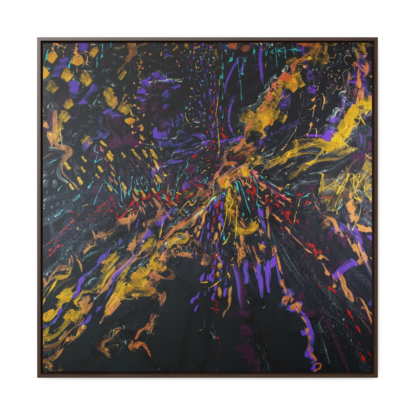 Brilliance of Spring - Framed Canvas Print