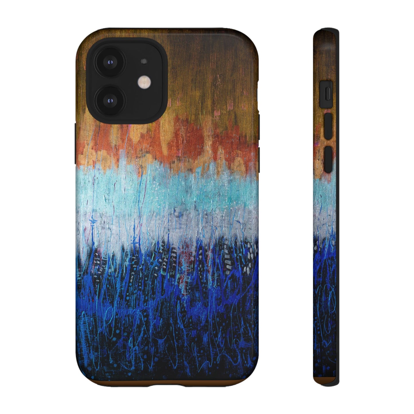 Artistic Tough iPhone Case - Colorful Abstract Design
