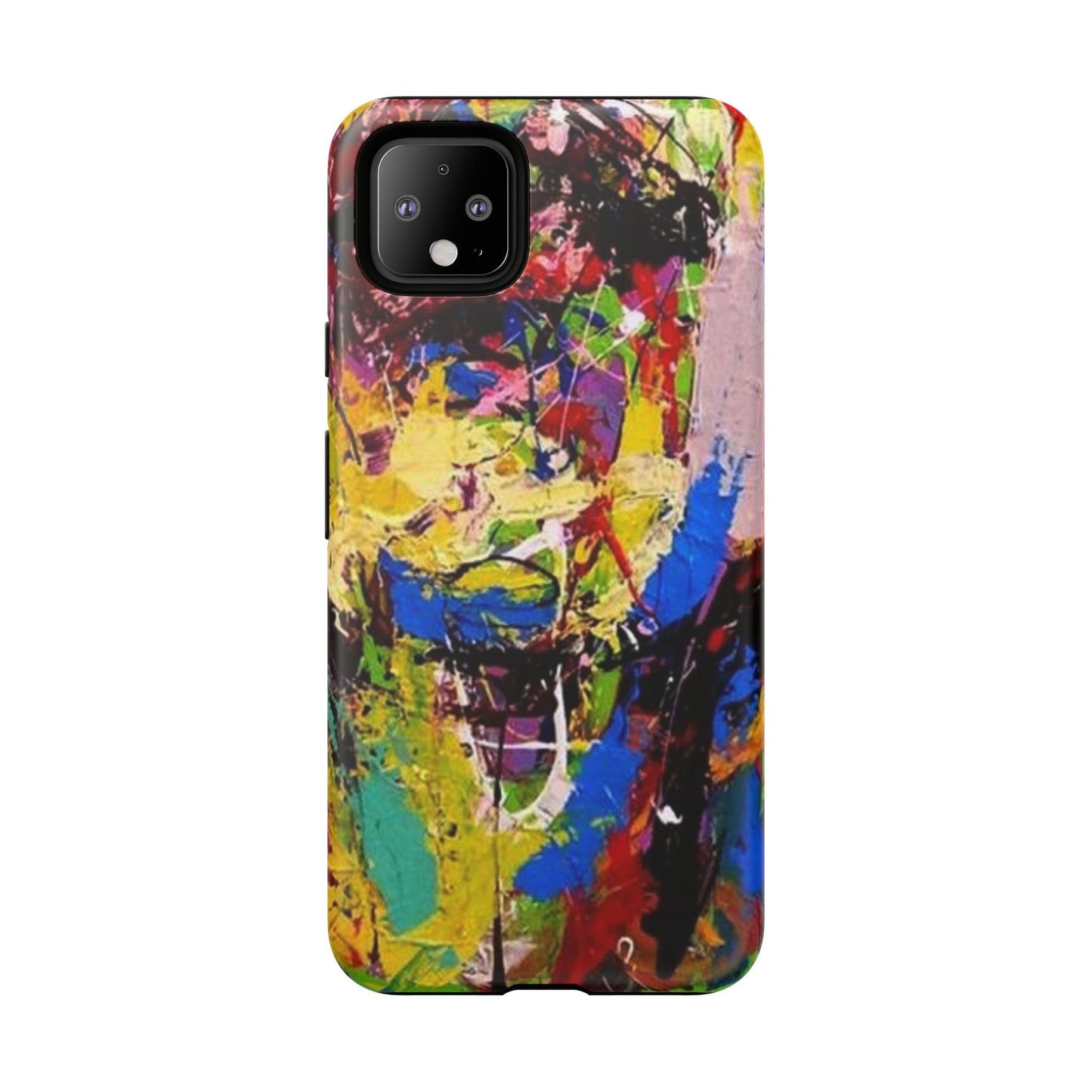 Vibrant Abstract Phone Case - Tough Cases for Bold Individuals