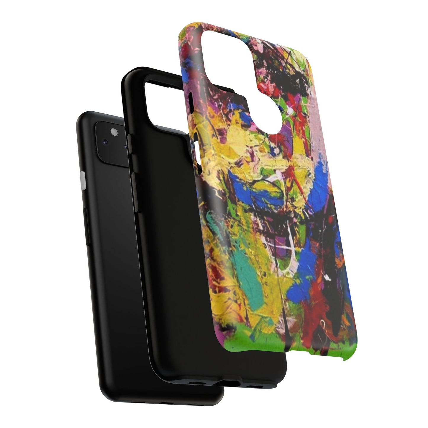Vibrant Abstract Phone Case - Tough Cases for Bold Individuals